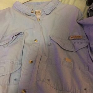 Large Columbia Fishing shirt